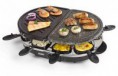 Raclette gril z přírodního kamene / kov - DOMO DO9059G, pro 8 lidí, 1200W